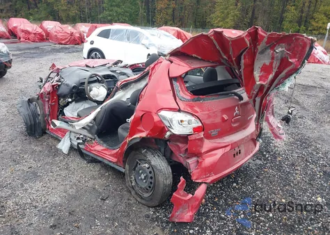 2019 Mitsubishi Mirage Rf z USA, uszkodzony, nr VIN ML32A3HJ7KH008804